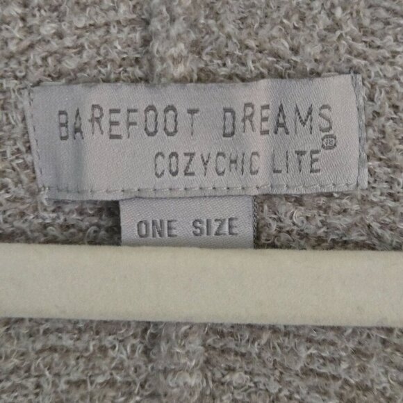 Barefoot Dreams Cozy Chic Lite Pewter Bamboo Rayon Blend Wrap One Size - Picture 6 of 6